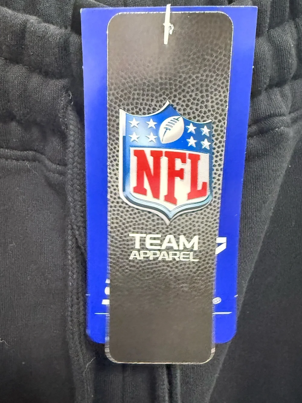 NWT Philadelphia Eagles NFL Black Joggers w/Logo, Size Medium